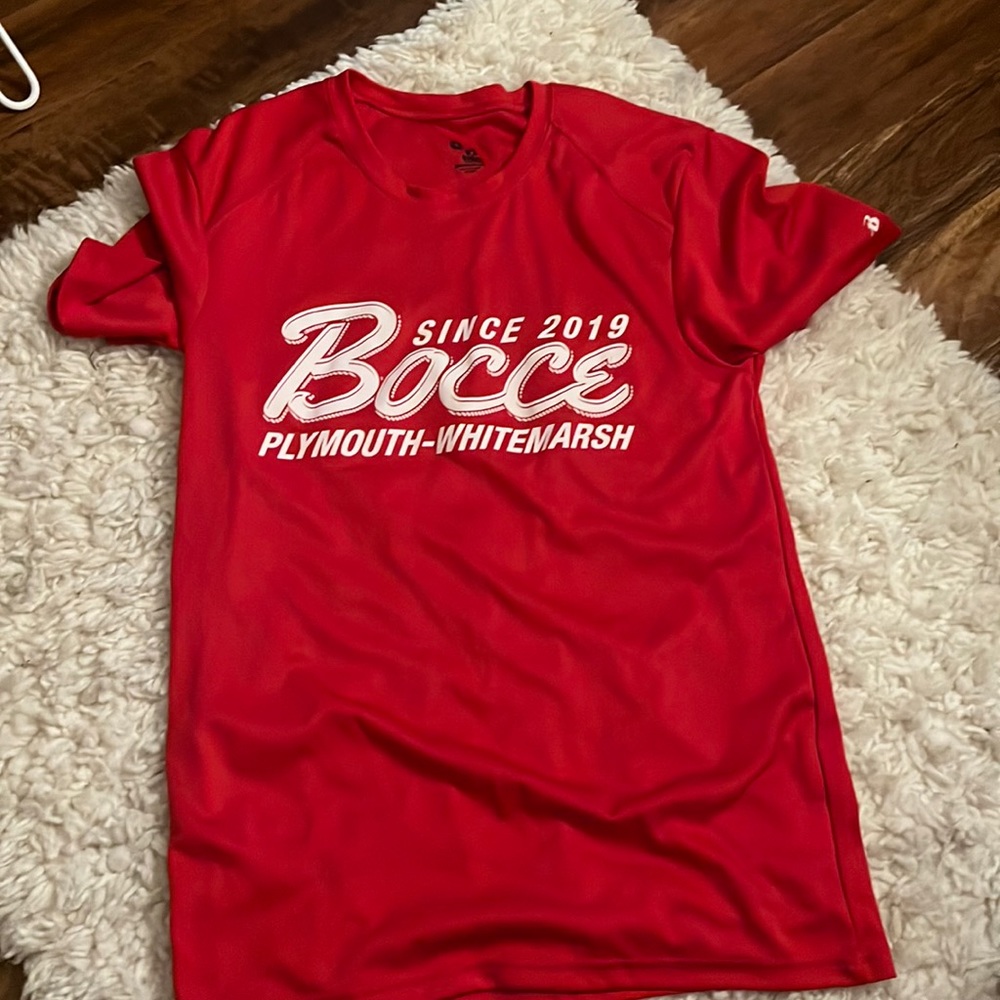 Red Graphic Tee from Badger